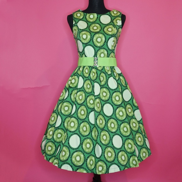 Lindy Bop Dresses & Skirts - Lindy Bop Audrey Limes Dress